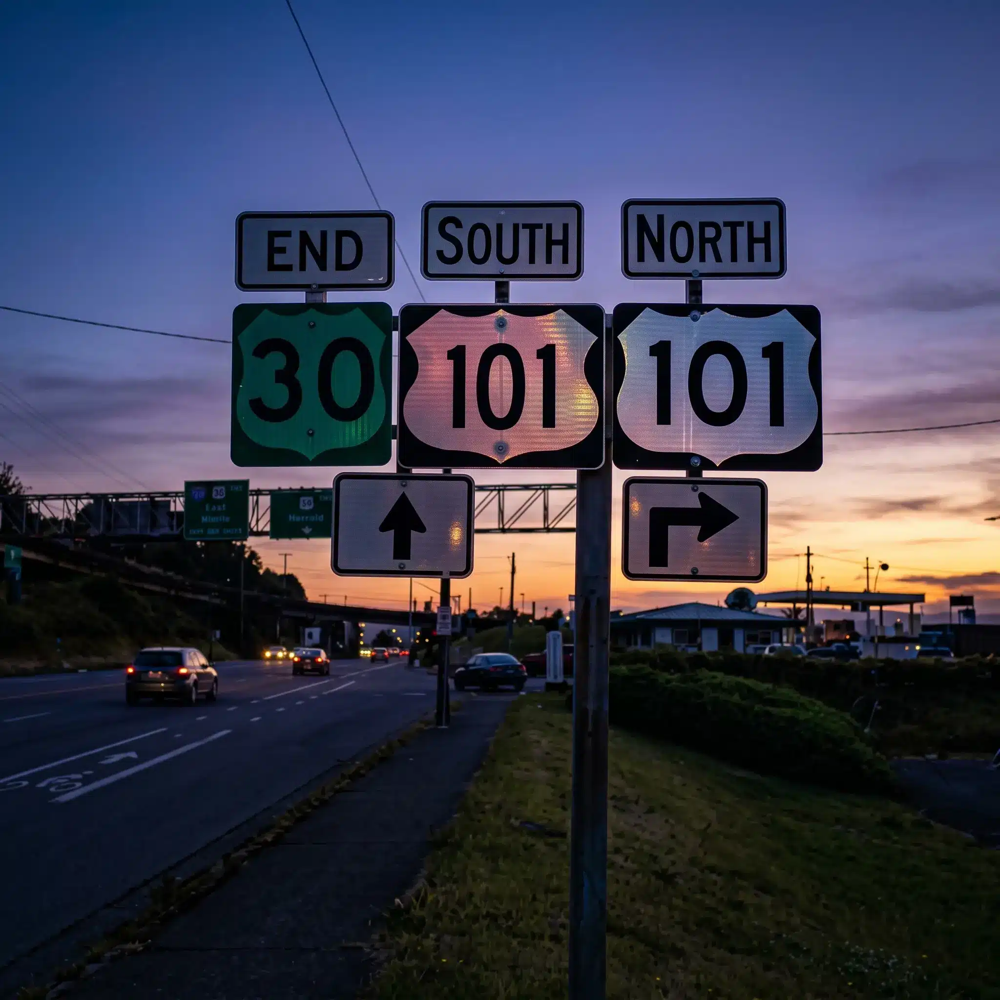 La I-30 discurre de este a oeste a través de Dallas