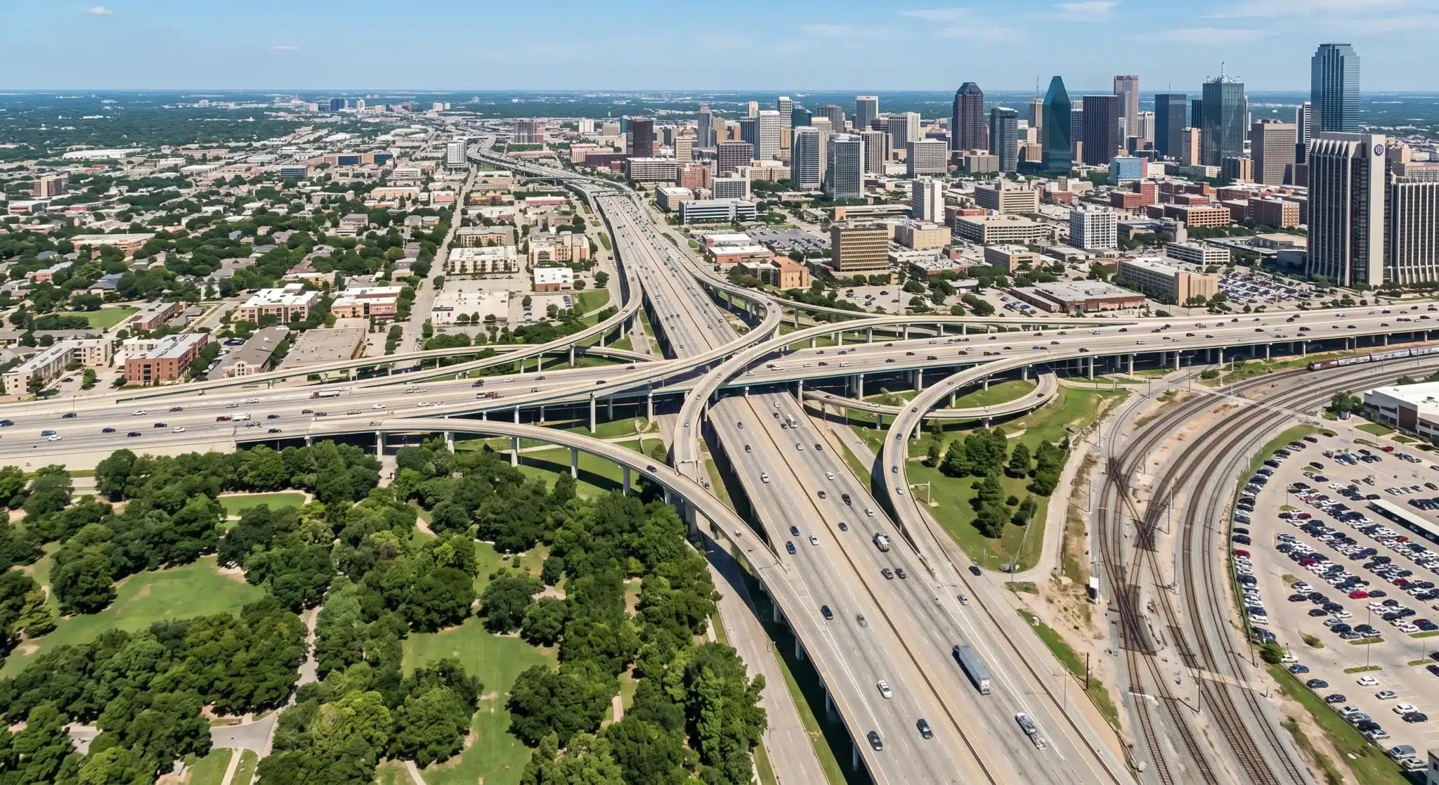 Autopista I-35E Stemmons en Dallas