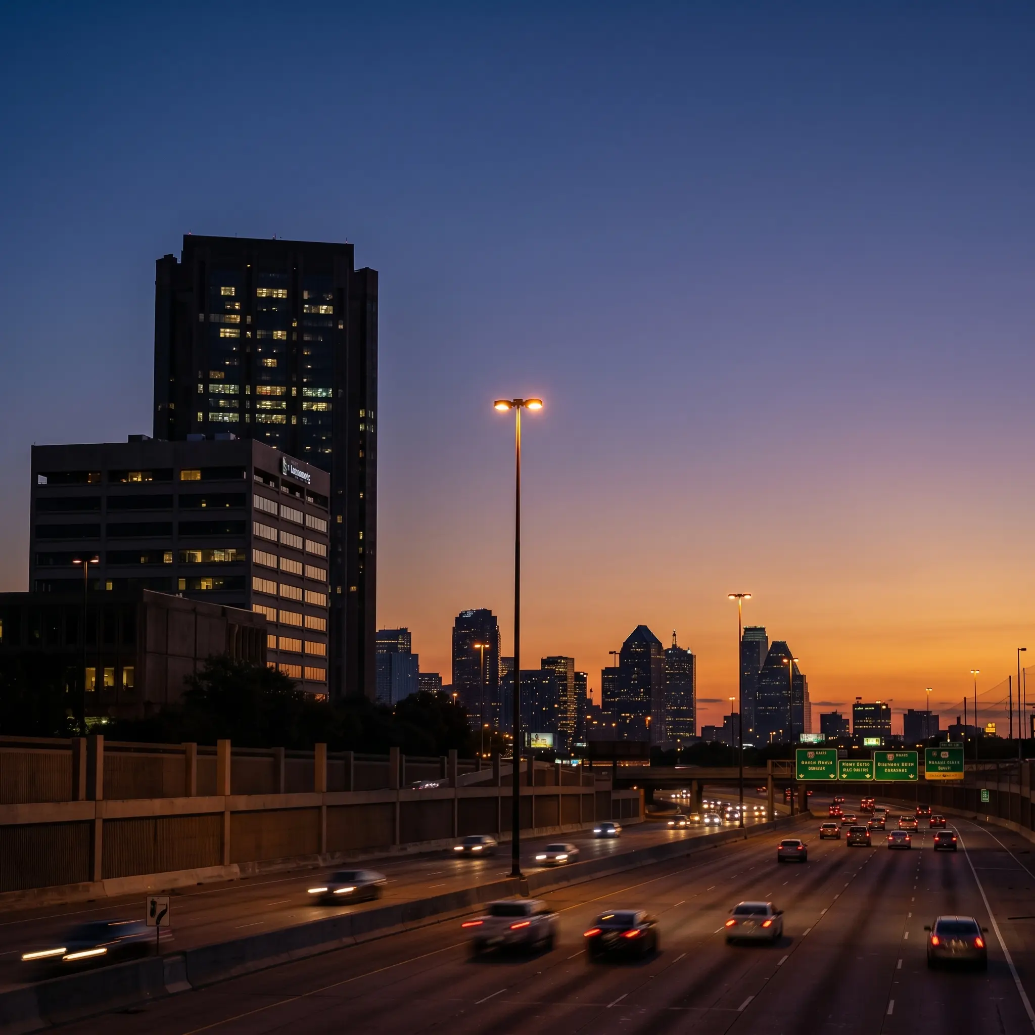 Autopista Central US-75 en Dallas
