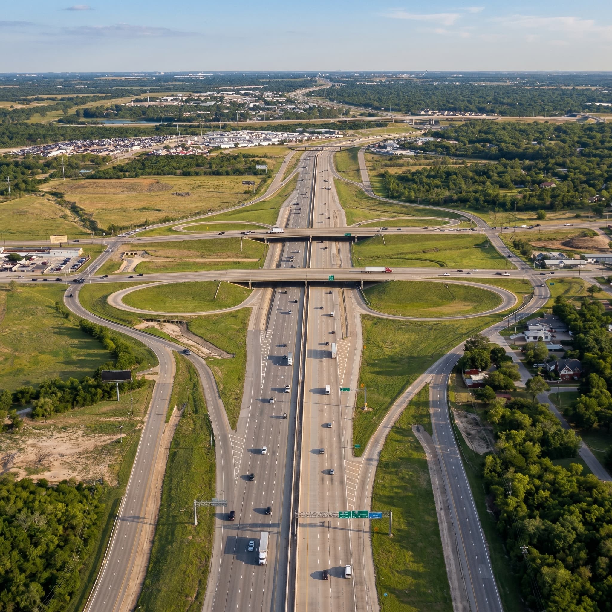 Loop 12 and SH-114 DFW logistics routes near Dallas