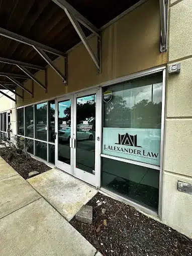 The front of the J. Alexander Law Firm office at 12621 Silicon Dr in San Antonio